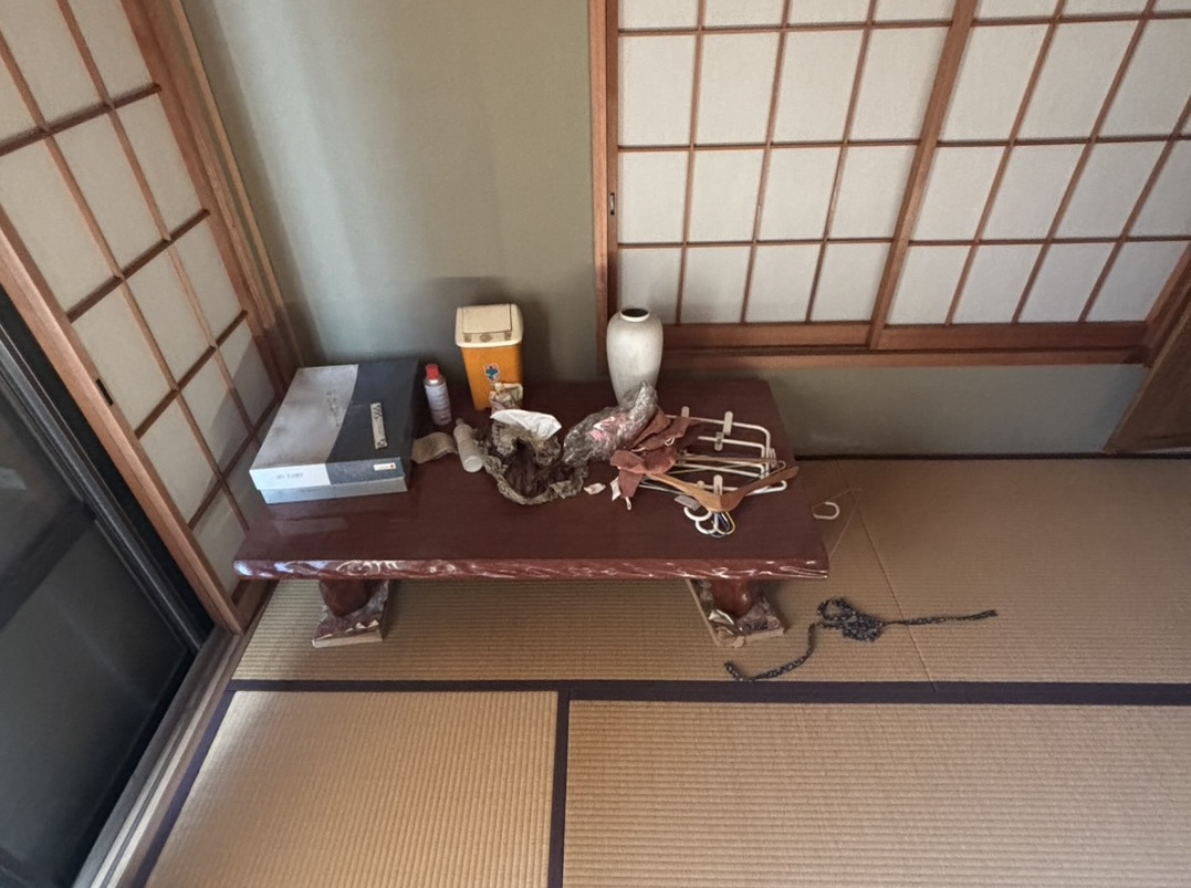 回収前の様子