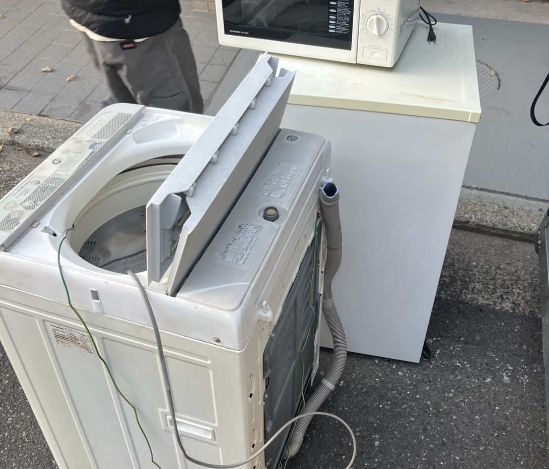 回収前の様子