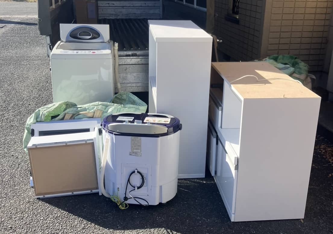 浦添市での単身赴任終了に伴う家電・家具の回収